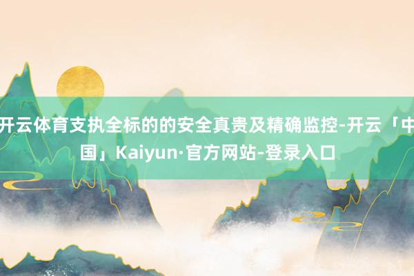 开云体育支执全标的的安全真贵及精确监控-开云「中国」Kaiyun·官方网站-登录入口